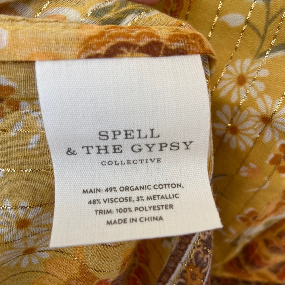 💛Spell Mystic Tasselled Robe 👘 - Picture 15 of 15